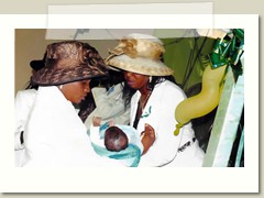 The General Evangelist_and Mummy G.O. About to Dedicate The Miracle Baby